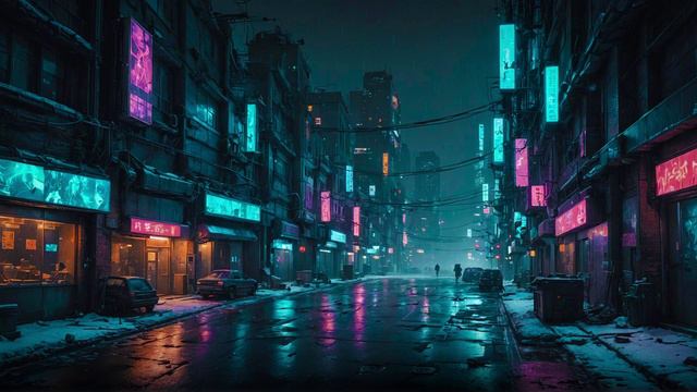 Deep Sleep Cyberpunk Vibe For Sleep & Relaxation смотреть онлайн