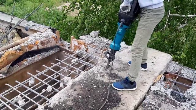 Демонтаж железобетонных плит вручную смотреть онлайн