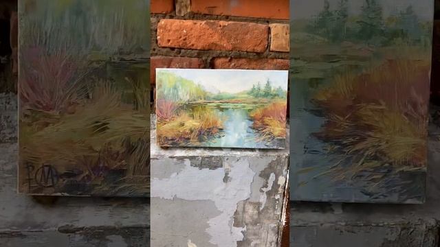 Тихая осень #творчество#вдохновение#живопись#картинамаслом#осень#одинденьизжизни#тишина#картинавдо смотреть онлайн
