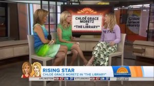 « Хлоя Грейс Моретц Морец на «The Today Show» утреннем телешоу на канале NBC