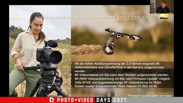 "NIKON Z9" Neuheiten Präsentation (Photo + Video Days Webinar) смотреть онлайн