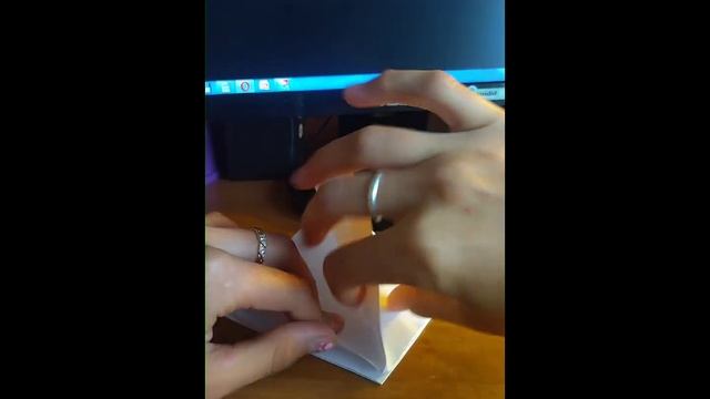 Оригами журавлик из бумаги легко. смотреть онлайн