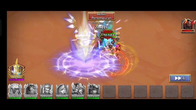 DAY 1 : NEW BRAWLER WARDEN CHALLENGE || CASTLE CLASH смотреть онлайн