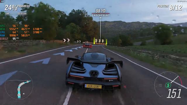 Forza Horizon 4 Gameplay | RX 6600 8GB ( 1080p Maximum Settings ) смотреть онлайн