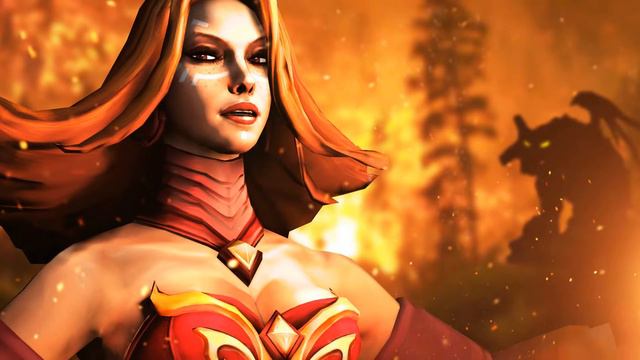 DotA 2 - Русская Озвучка от Valve - Lina смотреть онлайн