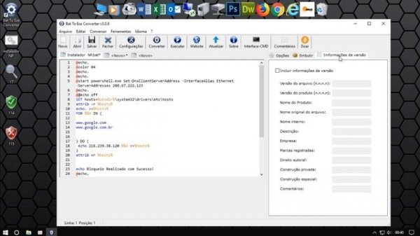 Como CONVERTER [ BAT para EXE ]