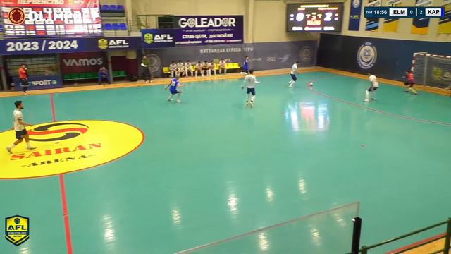 ЗИМНЕЕ ПЕРВЕНСТВО AFL 2024-2 I лига. ЭЛМО 3:4 Сайран Капитал смотреть онлайн