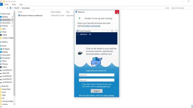 Learn Docker -- How to install docker on Windows смотреть онлайн