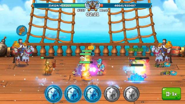 246 000 жетов на прокачку и тест в Бухте Hustle Castle смотреть онлайн