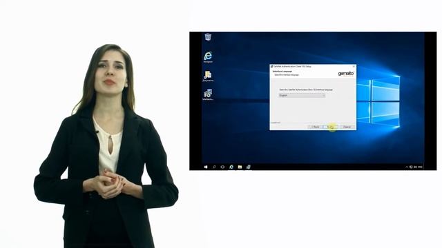 Установка программы SafeNet Authentication Client