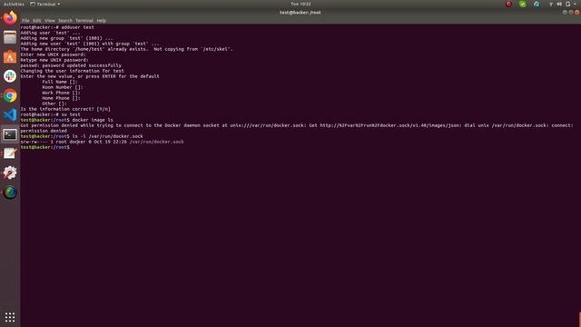 Run docker command with SUDO privileges смотреть онлайн