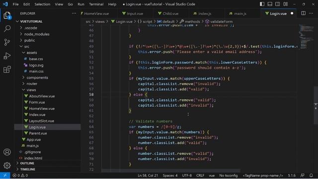Part-26 | step by step learn vue js 3 from beginner to advance in hindi | Email & Password validate смотреть онлайн