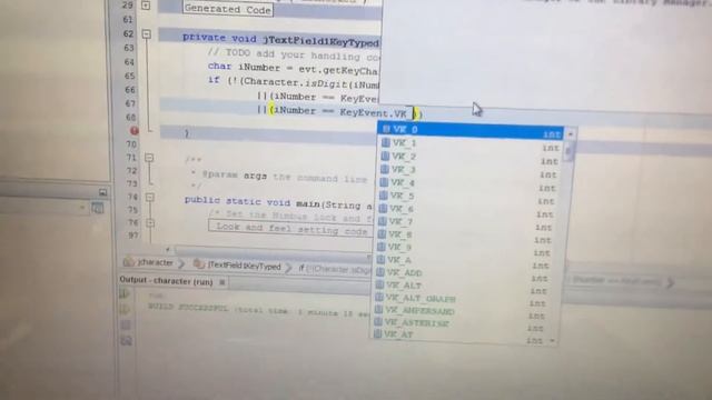 How to input numeric or alphabetic on Text Field using Java Netbeans смотреть онлайн