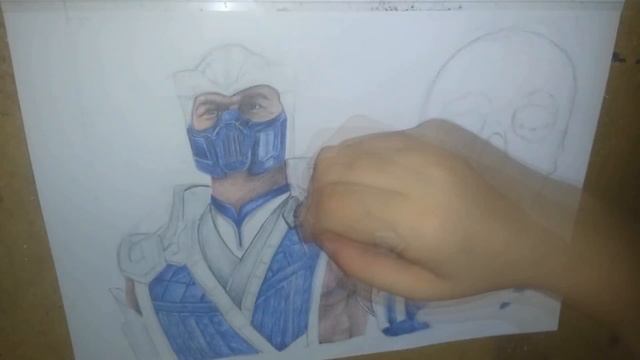Drawing Sub-Zero | Mortal Kombat 11 | смотреть онлайн