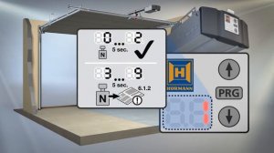 Настройка конечных положений на приводе Hormann SupraMatic
