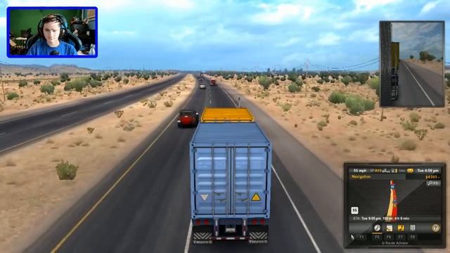 Cruise Control Problems! | American Truck Simulator Part 4 смотреть онлайн