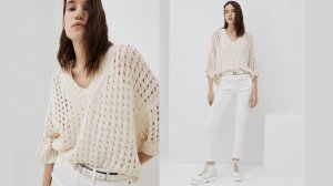 Ажурные дорожки  Простой узор для летних изделий