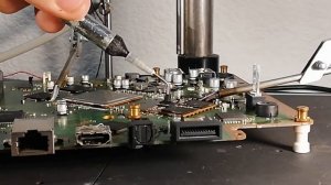 Ремонт Sony PlayStation 3 CECH-4208c, артефакты изображения, замена видеочипа