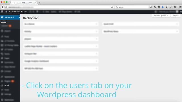 How to add a new user or administrator to a Wordpress Website (Easy Steps) смотреть онлайн