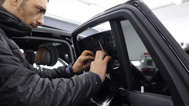 Mercedes GLE 63S - тонировка плёнкой LLumar смотреть онлайн