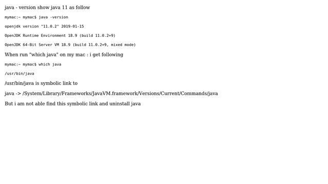 DevOps & SysAdmins: Not able uninstall java openjdk version "11.0.2" смотреть онлайн