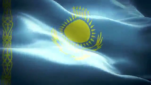 Флаг Казахстана отражает Зороастризм(солнце) и Тенгри(небо) +свободу и силу(орел) смотреть онлайн