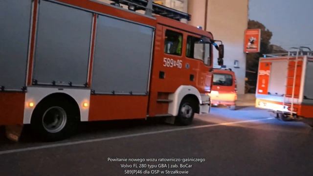 [PRZYJAZD WOZU Z DOTACJI MSWiA] Volvo FL-280 | zab. BoCar | GBA 589[P]46 dla OSP w Strzałkowie смотреть онлайн