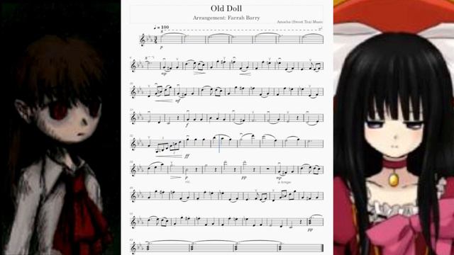 Old Doll - violin sheet music смотреть онлайн