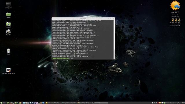 Installing MonoDevelop in Linux Mint 17.1 смотреть онлайн
