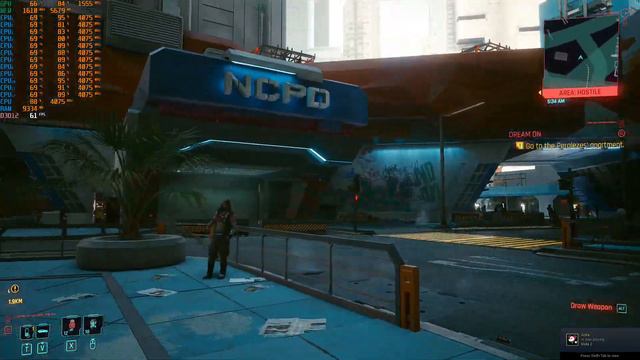 Ryzen 5 3600 + 5600 XT OC is sweet for 72 FPS 1080p Cyberpunk 2077 High Setting stable at 65-70c смотреть онлайн