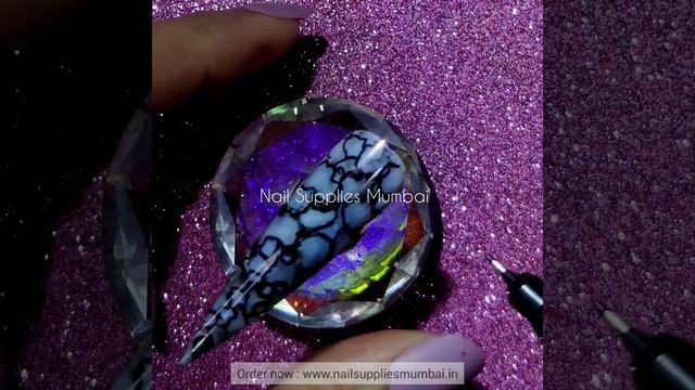 How to do free hand nail art with nailart pen #nailartproduct #nailart #nailproduct #nailsupplies смотреть онлайн