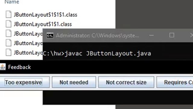 Tecq Mate | Java Swing Customer Feedback Form | Remove buttons on click смотреть онлайн