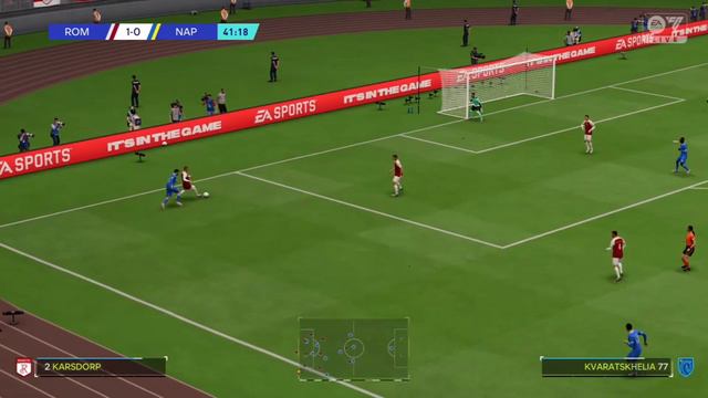 EA FC 24 - Roma vs. Napoli | Serie A смотреть онлайн