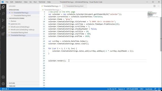 Timetable Styling and Filtering of Appointments смотреть онлайн