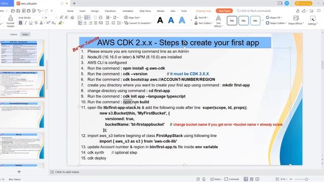 AWS CDK With Typescript (first app) смотреть онлайн