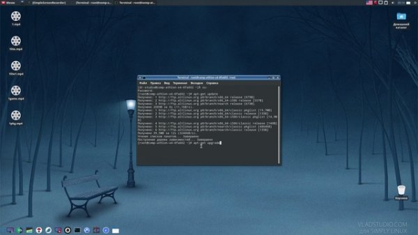 Обзор simple linux 8.2.0