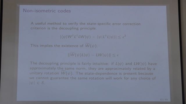 Arjun Kar, "Non-isometric quantum error correction in gravity" смотреть онлайн