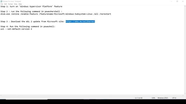 How to fix - 'docker desktop requires a newer wsl kernel version' issue for windows machine смотреть онлайн