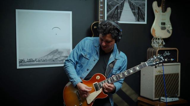 Playing a Les Paul 60's over a Hendrix-infused track (2019 Gibson Les Paul Standard) смотреть онлайн