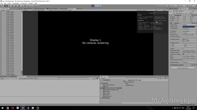 Unity - Оптимизация кода смотреть онлайн