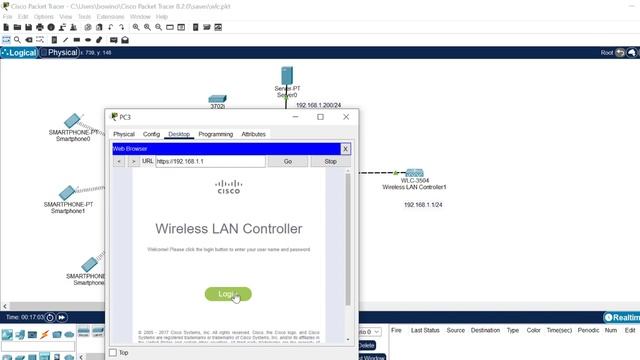 How to fix the 'Server Reset Connection' error in WLC Packet Tracer Configuration смотреть онлайн
