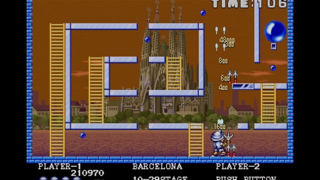 Pang - Arcade PIXEL PERFECT Longplay (4K 60FPS) смотреть онлайн