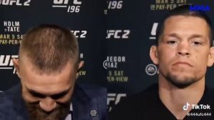 Конор Мак Грэгор и Нэйт Диаз. Пресс-конференция UFC