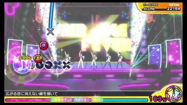 Miracle Girls Festival - "Vivid Shining Sky" Extreme Miracle (Short Version) смотреть онлайн