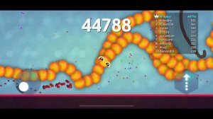 I reached 100000 score in Snake.io Best gameplay WINPLay