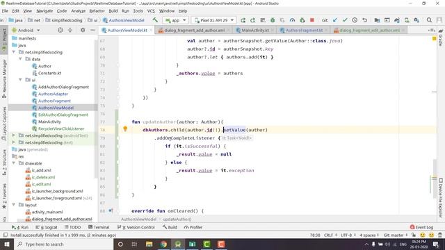 #5 Firebase Database Tutorial - Updating & Deleting смотреть онлайн