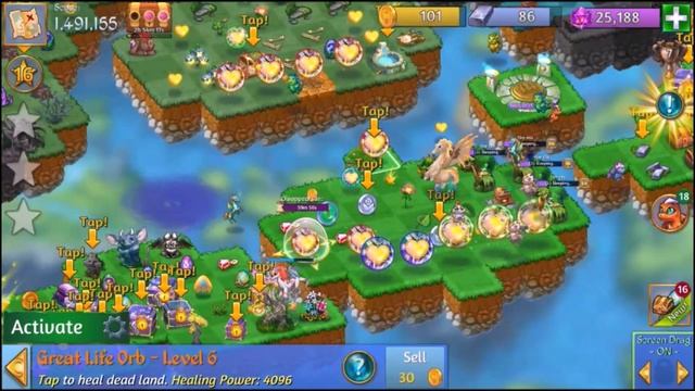 Creating Life Orb Of Heavens + Mega Land Healing | Merge Dragons смотреть онлайн