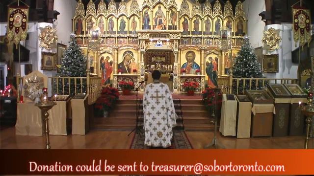 Молебен с акафистом ко Всемогущему Создателю, Господу и Богу Нашему пред началом нового года