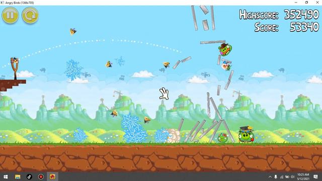 Angry Birds Professional War Editionby Minecraftaway Gameplay смотреть онлайн