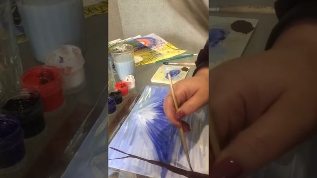 Мастер-класс "Рисуем гуашью" смотреть онлайн